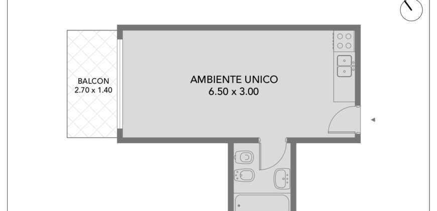 VENTA – MONOAMBIENTE – APTO CRÉDITO – RENOVADO – VILLA CRESPO